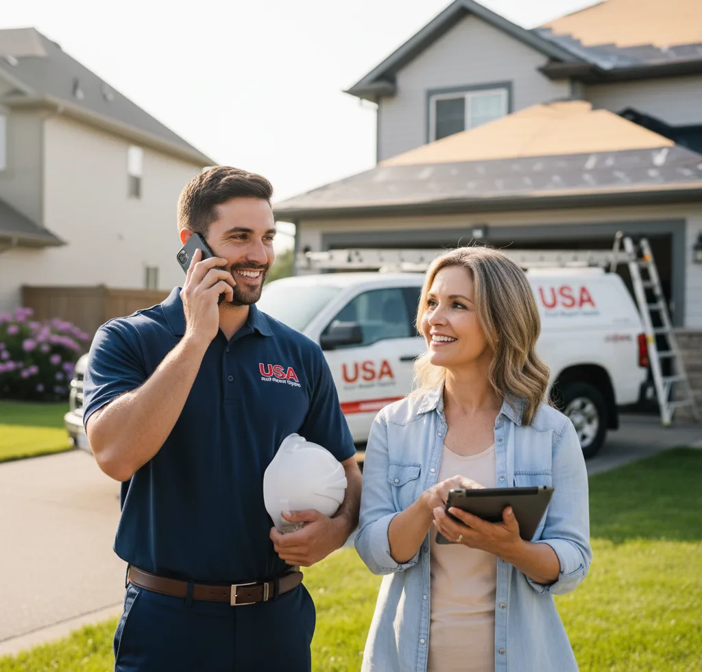 USA Roof Repair Experts customer support in Dimmitt